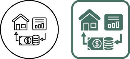 Investment Icon Design vector