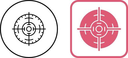 Target Icon Design vector