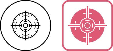 Target Icon Design vector