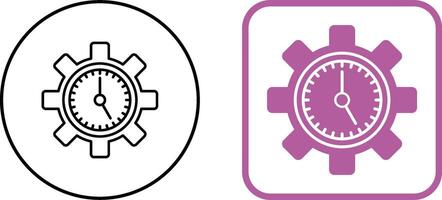 Time Management Icon Design vector