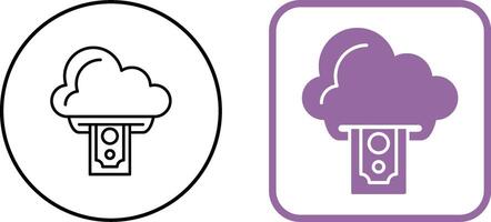 Cloud Computing Icon Design vector