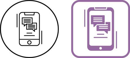 Text Icon Design vector