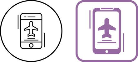 Airplane Icon Design vector