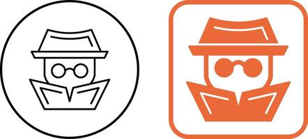 Hacker Icon Design vector