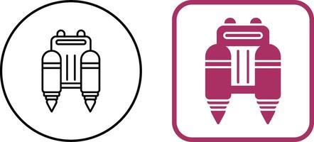 Jetpack Icon Design vector