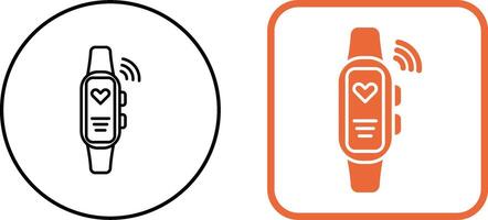 Smart Band Icon Design vector