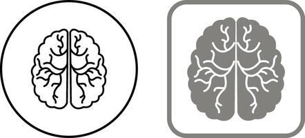 diseño de icono de cerebro vector