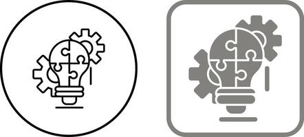 Problem Solving Icon Design vector
