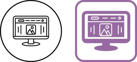 Web Design Icon Design vector