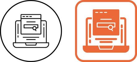 Searching Icon Design vector