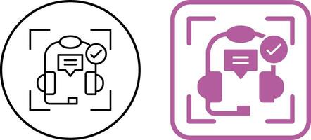 Technical Support Icon Design vector