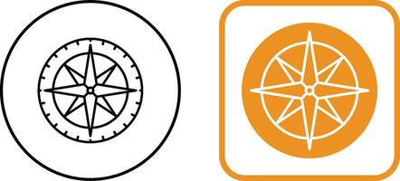 Compass Icon Design vector