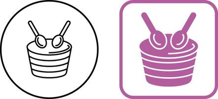 Drum Icon Design vector