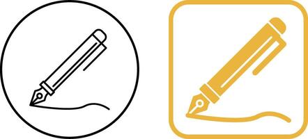 Pen Icon Design vector