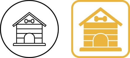 Dog House Icon Design vector