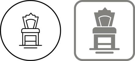 Chair Icon Design vector