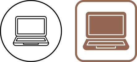 Laptop Icon Design vector