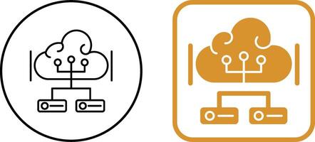 Big Data Icon Design vector