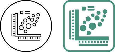 Plot Icon Design vector