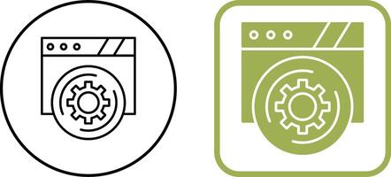 Setting Icon Design vector