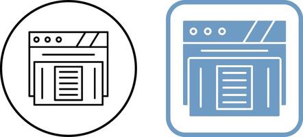 Paper Icon Design vector