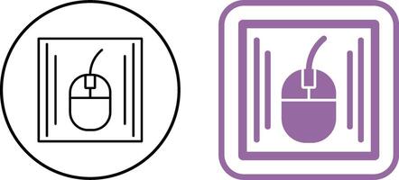 Mouse Icon Design vector