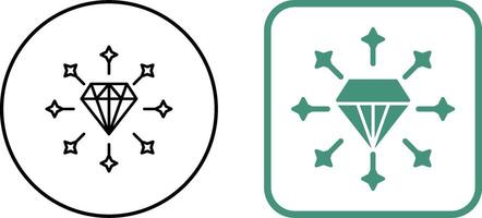 Diamond Icon Design vector
