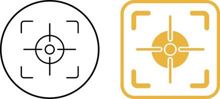 Focus Icon Design vector