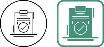 Checkmark Icon Design vector