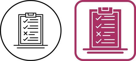 Delivery List Icon Design vector