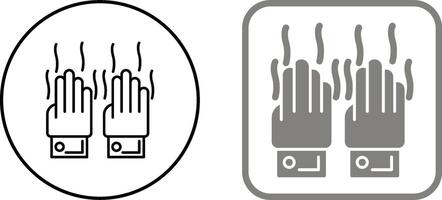 Smelly Hands Icon Design vector