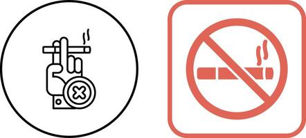 Quit Smoking Icon Design vector