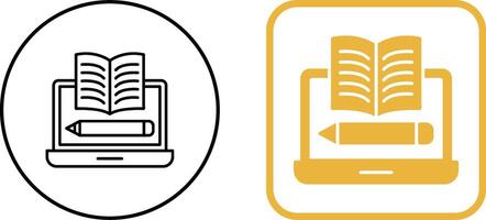 Written Icon Design vector