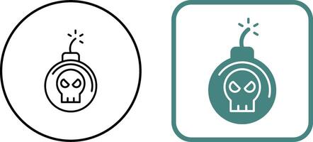 Bomb Icon Design vector
