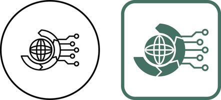 Internet Icon Design vector