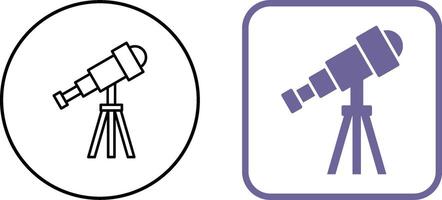 Telescope Icon Design vector
