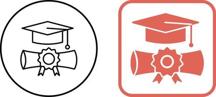 Graduation Icon Design vector