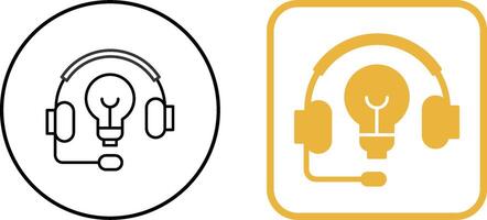 Headphones Icon Design vector