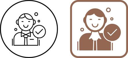 Hire Icon Design vector