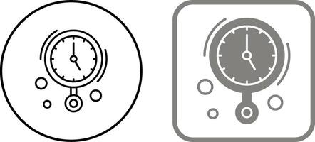 Wall Clock Icon Design vector