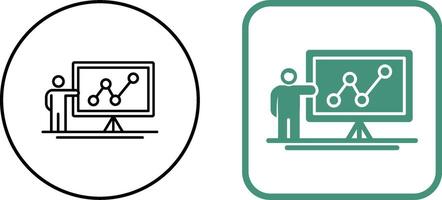 Presentation Icon Design vector
