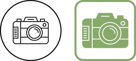 Digital Camera Icon Design vector