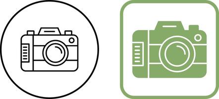 Digital Camera Icon Design vector