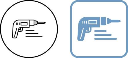 Drill Icon Design vector