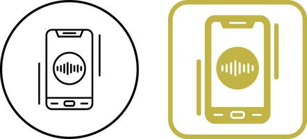 Recorder Icon Design vector