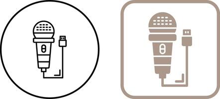 Microphone Icon Design vector