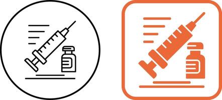 Syringe Icon Design vector