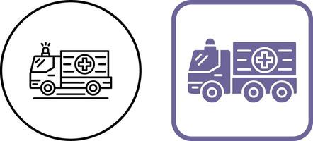 Ambulance Icon Design vector