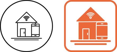 Home Automation Icon Design vector