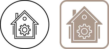 Home Automation Icon Design vector